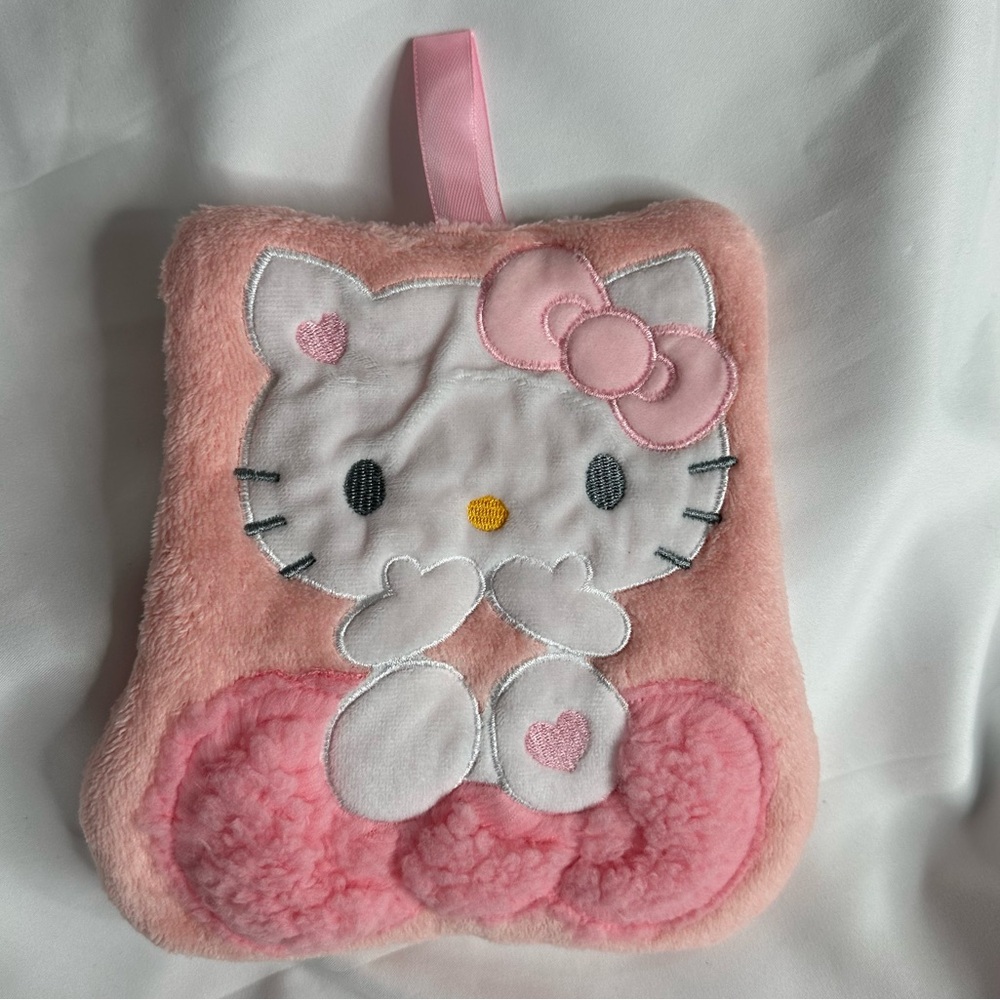 Sanrio HELLO KITTY 1 Hanging Padded Thick Wash Cloth - Picture 5 of 6